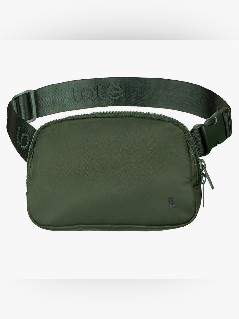 Lolë Olive Green Waist Belt Bag 1 L (New)